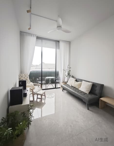 Parc Komo, 967 Upper Changi Road North, 2 Bedrooms, 764 sqft, Condominium For Rent, by Fengwen Kong (Feng), 500104552 - Living Room - PropertyGuru.com.sg