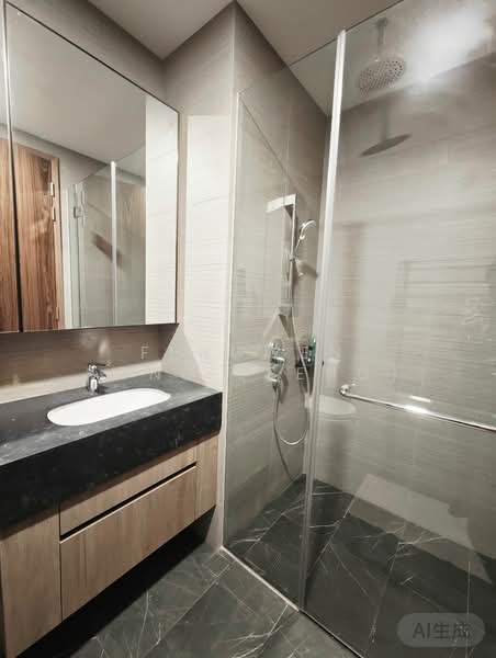 Parc Komo, 967 Upper Changi Road North, 2 Bedrooms, 764 sqft, Condominium For Rent, by Fengwen Kong (Feng), 500104552 - Master Bathroom - PropertyGuru.com.sg