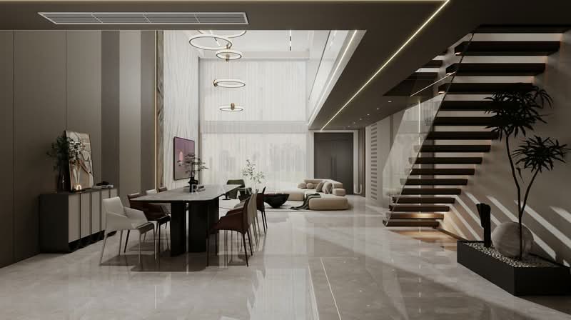 Brand New 2.5+Mezz Storey Terrace @ Serangoon Garden, Portchester, Farleigh Ave - D19, , 5 Bedrooms, 6,000 sqft, Terraced House For Sale, by Rama Mu, 500104576 - Living Room - PropertyGuru.com.sg