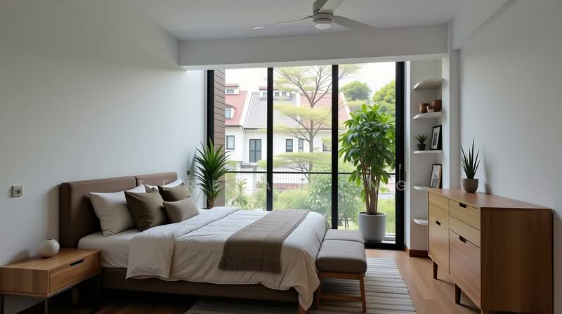 Begonia - Rare Modern House Like New, Begonia Walk / Begonia Drive, 5 Bedrooms, 3,400 sqft, Corner Terrace For Sale, by Teresa Wong, 500104590 - Bedroom - PropertyGuru.com.sg