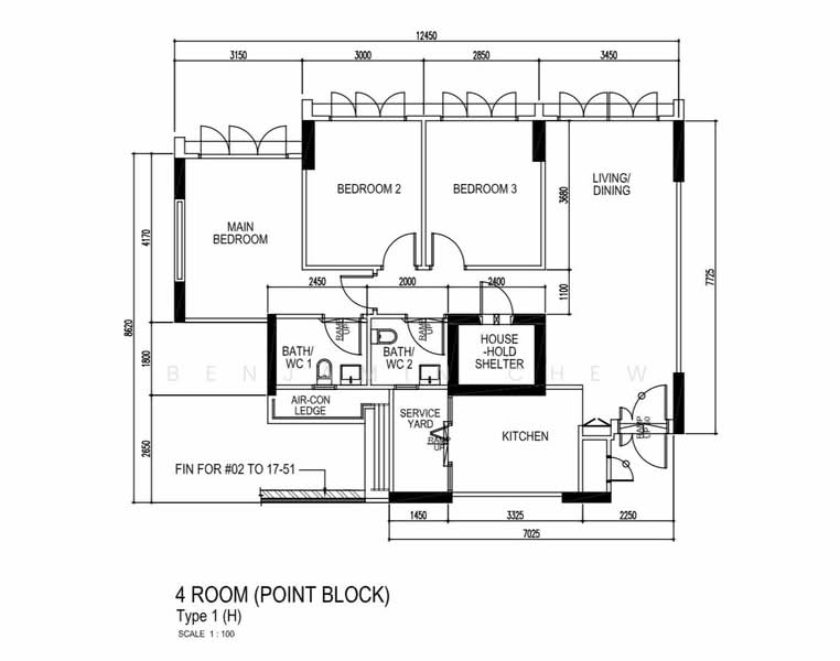 522A Tampines Central 7, 522A Tampines Central 7, 3 Bedrooms, 1,001 sqft, HDB Flat For Sale, by Benjamin Chew, 500104655 - PropertyGuru.com.sg