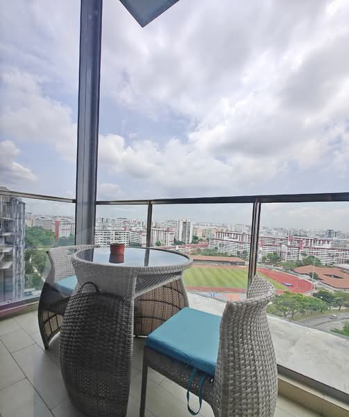 The Florence Residences, 81 Hougang Avenue 2, 2 Bedrooms, 915 sqft, Condominium For Sale, by John Lim Hong Kai, 500104679 - Balcony - PropertyGuru.com.sg