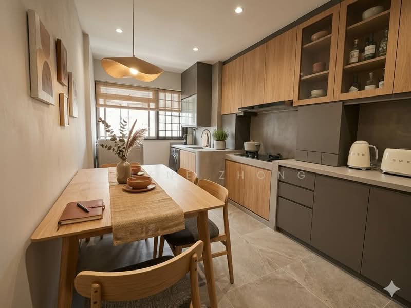 344 Woodlands Street 32, 344 Woodlands Street 32, 3 Bedrooms, 904 sqft, HDB Flat For Sale, by Jolene Zhong, 500104701 - Kitchen - PropertyGuru.com.sg