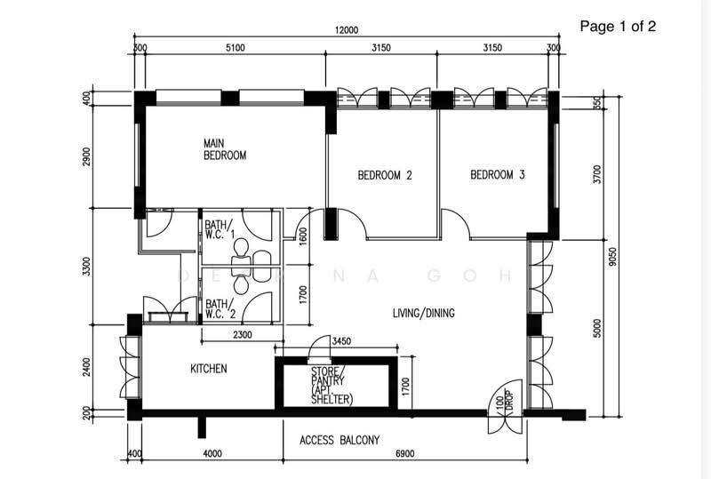 969 Hougang Street 91, 969 Hougang Street 91, 3 Bedrooms, 1,033 sqft, HDB Flat For Sale, by Desrina Goh, 500104807 - PropertyGuru.com.sg