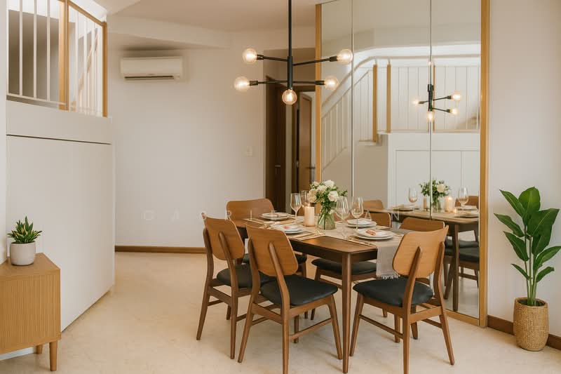 Cheapest under $1,500psf, Largest D10 Freehold Unit (more than 1800sqft) 6min to MRT, , 2 Bedrooms, 1,862 sqft, Condominium For Sale, by Gabriel Tan, 500104915 - Dining (Artist Impression) - PropertyGuru.com.sg