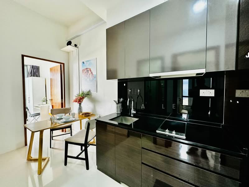 Forte Suites, 88 Mergui Road, 1 Bedroom, 100 sqft, Condominium For Rent, by Priscilla Lee, 500104942 - Kitchen - PropertyGuru.com.sg