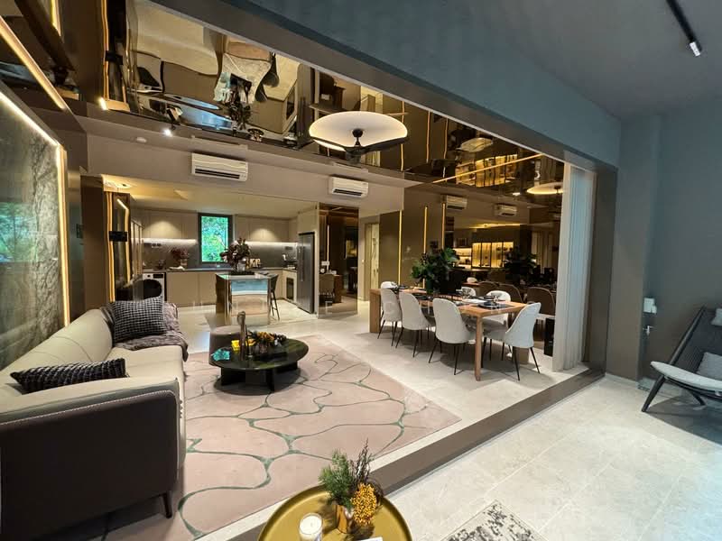 River Modern, River Galley Green, 3 Bedrooms, 904 sqft, Condominium For Sale, by Eunice Chong, 500104954 - Living Room - PropertyGuru.com.sg