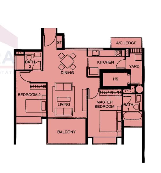 Riveredge, 21 Sampan Place, 2 Bedrooms, 1,054 sqft, Condominium For Sale, by Gina Chan, 500104966 - PropertyGuru.com.sg