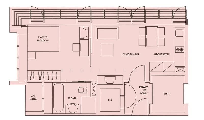 Balmoral Heights, 8 Balmoral Crescent, 1 Bedroom, 549 sqft, Apartment For Sale, by Angel Luo, 500104968 - PropertyGuru.com.sg