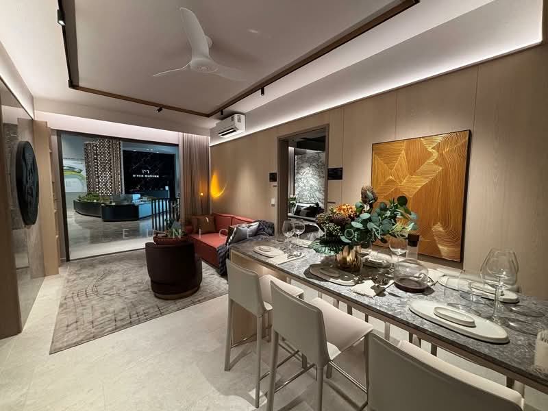 River Modern, River Galley Green, 2 Bedrooms, 538 sqft, Condominium For Sale, by Eunice Chong, 500104999 - Living Room - PropertyGuru.com.sg