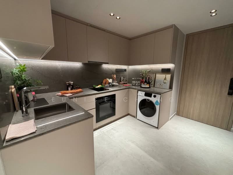 River Modern, River Galley Green, 2 Bedrooms, 538 sqft, Condominium For Sale, by Eunice Chong, 500104999 - Kitchen - PropertyGuru.com.sg