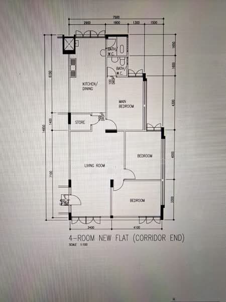 701 Bedok Reservoir Road, 701 Bedok Reservoir Road, 3 Bedrooms, 1,001 sqft, HDB Flat For Sale, by Sherlyn Loh 罗备渟, 500105003 - PropertyGuru.com.sg