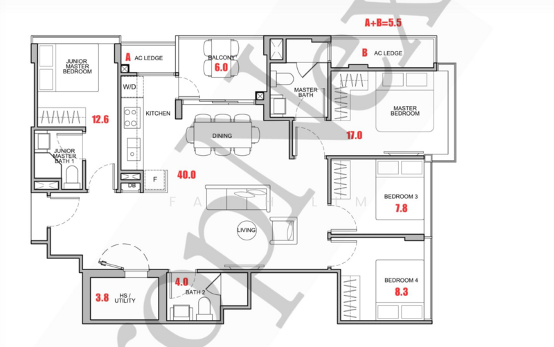 K Suites, 21 Lorong K Telok Kurau, 4 Bedrooms, 1,130 sqft, Apartment For Sale, by Faith Lim, 500105009 - PropertyGuru.com.sg