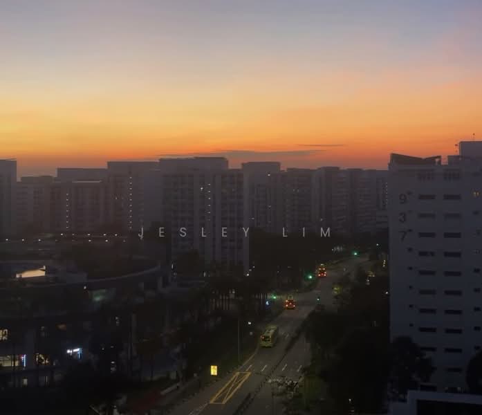 Regentville, 2 Hougang Street 92, 3 Bedrooms, 1,076 sqft, Condominium For Sale, by Jesley Lim, 500105103 - Sunrise view - PropertyGuru.com.sg