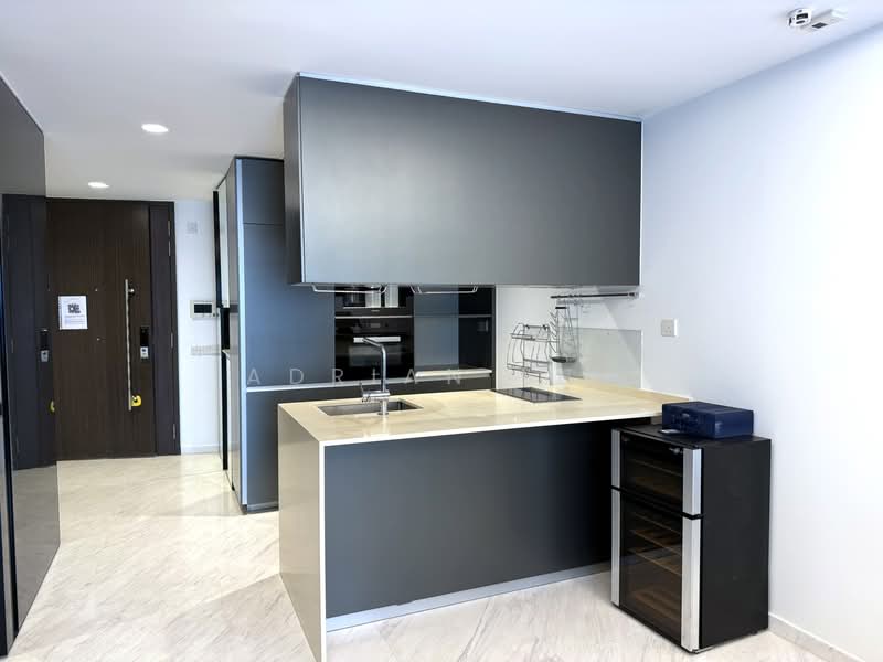 Cairnhill Nine, 9 Cairnhill Road, 2 Bedrooms, 732 sqft, Condominium For Rent, by Adrian Lim, 500105152 - Kitchen - PropertyGuru.com.sg