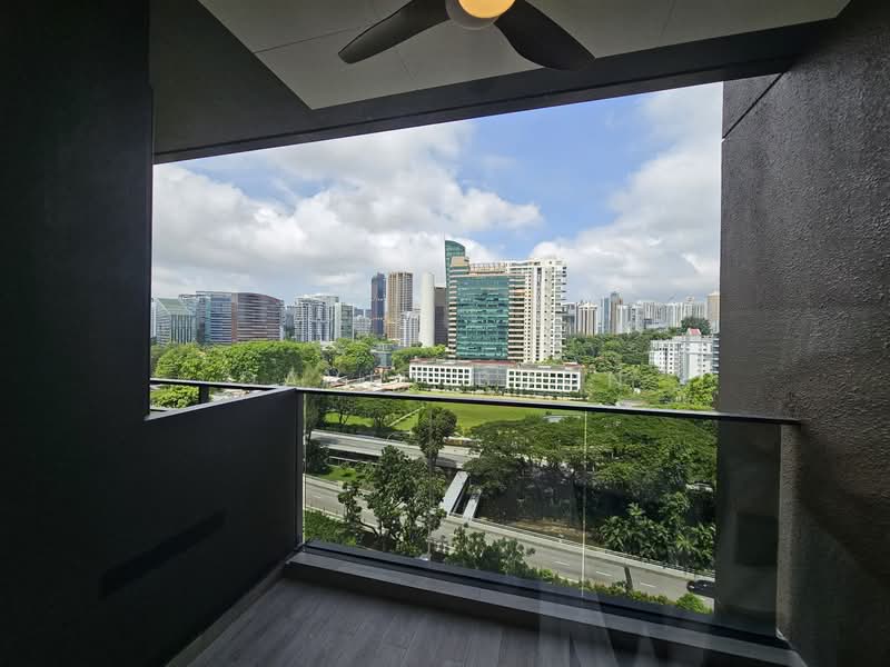 Pullman Residences, 18 Dunearn Road, 2 Bedrooms, 667 sqft, Condominium For Sale, by David Boon, 500105204 - Balcony - PropertyGuru.com.sg