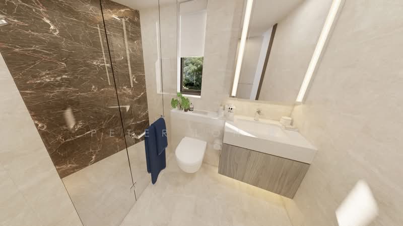 Brand New Freehold Semi-Detached in Bukit Timah, Greenbank Park, 5 Bedrooms, 5,436 sqft, Semi-Detached House For Sale, by Peter Loh 彼得, 500105252 - Bathroom - PropertyGuru.com.sg