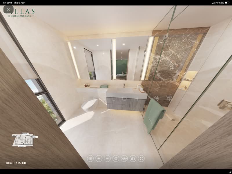 Brand New Freehold Semi-Detached in Bukit Timah, Greenbank Park, 5 Bedrooms, 5,436 sqft, Semi-Detached House For Sale, by Peter Loh 彼得, 500105252 - Bathroom - PropertyGuru.com.sg