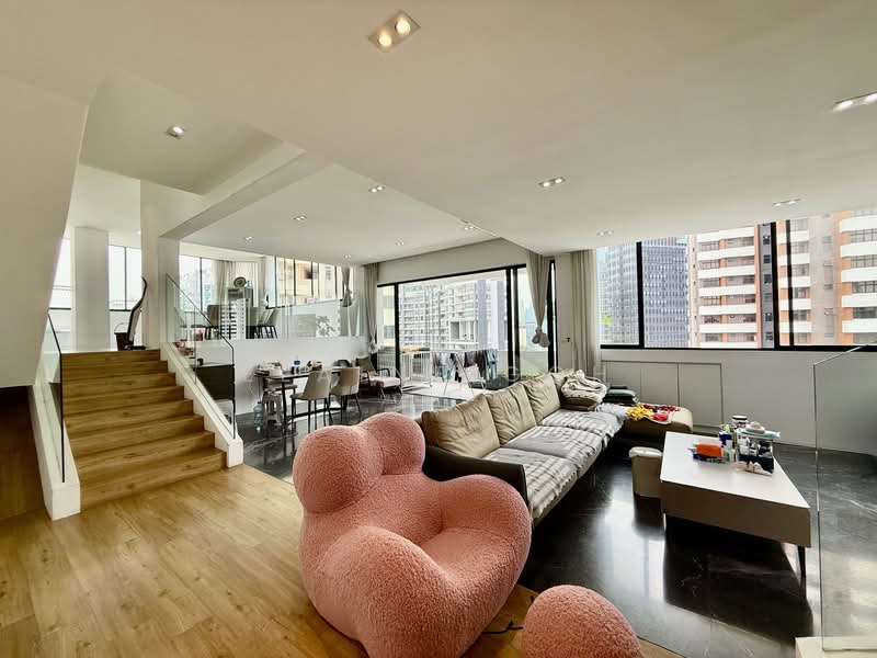 Elizabeth Tower, 12 Mount Elizabeth, 4 Bedrooms, 3,068 sqft, Condominium For Sale, by Elaine Goh, 500105281 - Living Room - PropertyGuru.com.sg