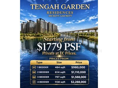 For Sale - Tengah Garden Residences