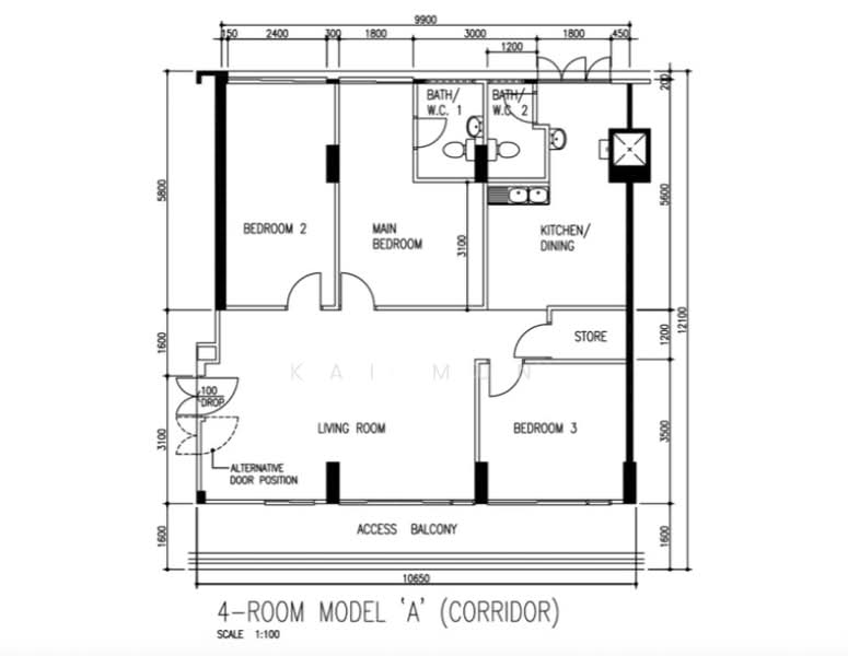 470 Pasir Ris Drive 6, 470 Pasir Ris Drive 6, 3 Bedrooms, 1,109 sqft, HDB Flat For Sale, by Kai Mun, 500105332 - PropertyGuru.com.sg