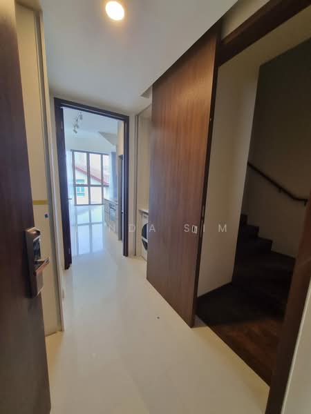 🔥Fire Sale/ Last unit – Brand New Dual-Key | D10 Freehold | $2.5M, , 2 Bedrooms, 1,098 sqft, Condominium For Sale, by Linda Sim, 500105335 - Corridor linking both units - PropertyGuru.com.sg