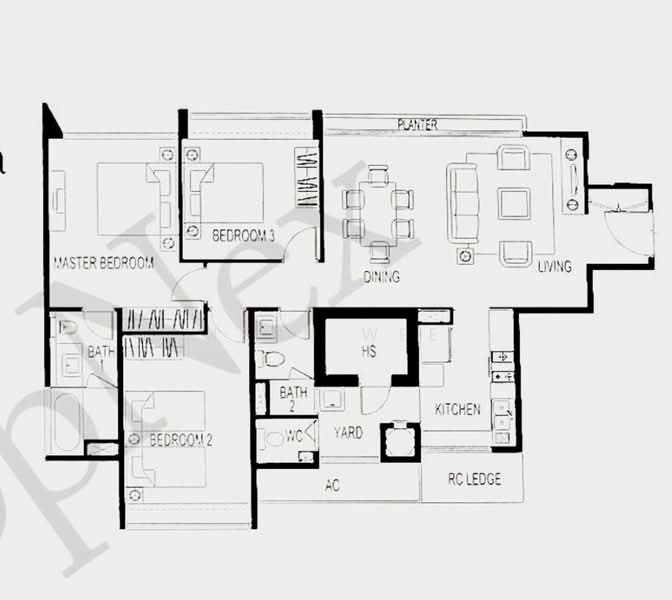 Belmond Green, 15 Balmoral Road, 3 Bedrooms, 1,270 sqft, Condominium For Sale, by Leon Wee, 500105351 - PropertyGuru.com.sg