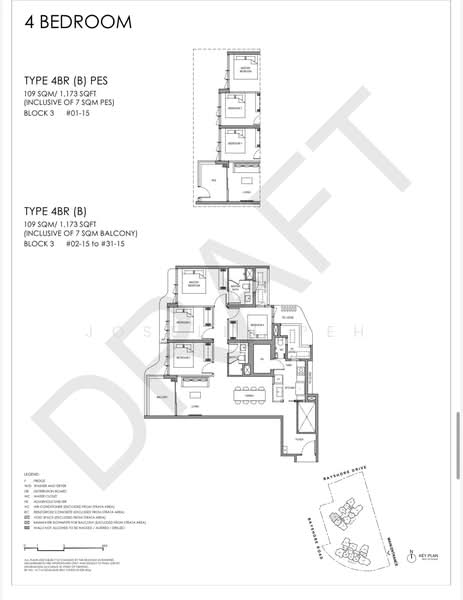 Vela Bay, Bayshore Road, 4 Bedrooms, 1,173 sqft, Condominium For Sale, by Joselin Peh, 500105368 - Bedroom - PropertyGuru.com.sg