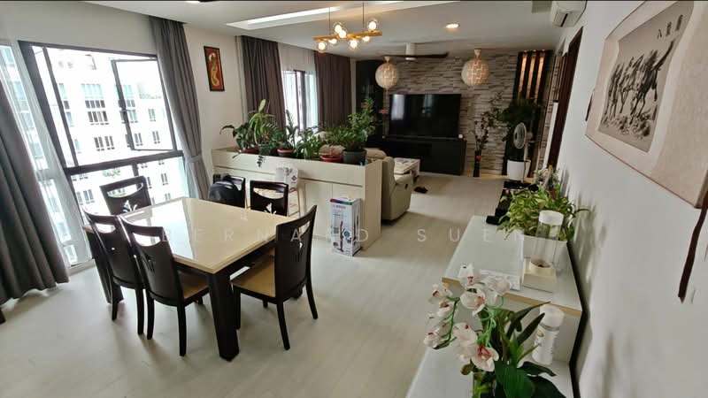 Woodsvale, 1 Woodlands Drive 72, 3 Bedrooms, 1,356 sqft, Condominium For Rent, by Bernard Suen, 500105387 - Living Room - PropertyGuru.com.sg