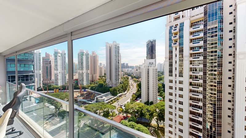 Luma, 6 River Valley Grove, 2 Bedrooms, 904 sqft, Condominium For Sale, by Baron Yeo, 500105392 - Balcony - PropertyGuru.com.sg