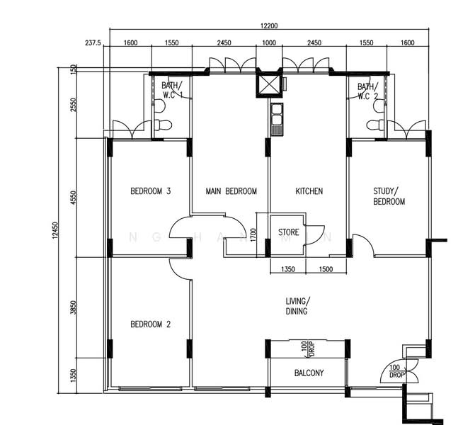 175 Woodlands Street 13, 175 Woodlands Street 13, 4 Bedrooms, 1,475 sqft, HDB Flat For Sale, by Ng Han Min, 500105407 - PropertyGuru.com.sg