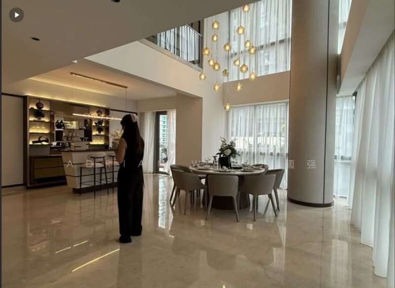 One Shenton, 1 Shenton Way, 5 Bedrooms, 5,350 sqft, Condominium For Sale, by Adrian Wee 黄國强, 500105488 - Living Room - PropertyGuru.com.sg