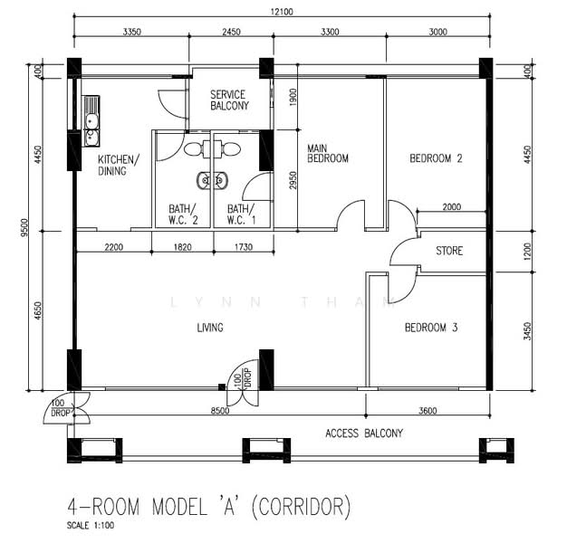 786 Choa Chu Kang Drive, 786 Choa Chu Kang Drive, 3 Bedrooms, 1,162 sqft, HDB Flat For Sale, by Lynn Tham, 500105502 - PropertyGuru.com.sg