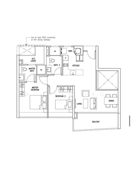 Suites at Orchard, 38 Handy Road, 2 Bedrooms, 861 sqft, Condominium For Sale, by William Teo, 500105528 - PropertyGuru.com.sg
