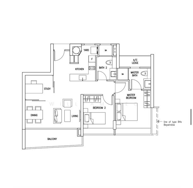Suites at Orchard, 38 Handy Road, 2 Bedrooms, 861 sqft, Condominium For Sale, by William Teo, 500105528 - PropertyGuru.com.sg