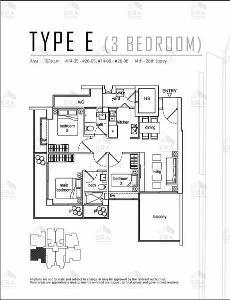Beacon Heights, 8 Mar Thoma Road, 3 Bedrooms, 1,109 sqft, Condominium For Sale, by Evelyn Yeo, 500105579 - PropertyGuru.com.sg