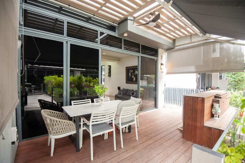 Belgravia Villas, 288 Ang Mo Kio Avenue 5, 5 Bedrooms, 3,702 sqft, Cluster House For Sale, by Zane Soo 苏昱能, 500105592 - Lvl 1 Patio - PropertyGuru.com.sg