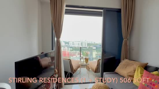 Stirling Residences, 21 Stirling Road, 1 Bedroom, 506 sqft, Condominium For Rent, by Elaine Goh, 500105646 - PropertyGuru.com.sg