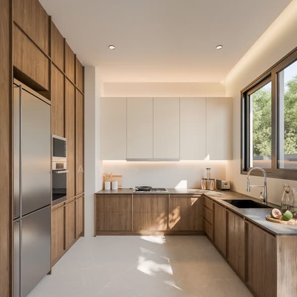 D15 Brand New Semi D @ Siglap / East Coast, Upper East Coast / Tay Lian Teck / Siglap / Elliot, 5 Bedrooms, 6,177 sqft, Semi-Detached House For Sale, by Alan Ong, 500105652 - Kitchen - PropertyGuru.com.sg