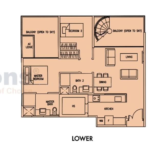 Austville Residences, 13 Sengkang East Avenue, 2 Bedrooms, 1,109 sqft, Executive Condominium For Sale, by Elle Cheong, 500105676 - PropertyGuru.com.sg