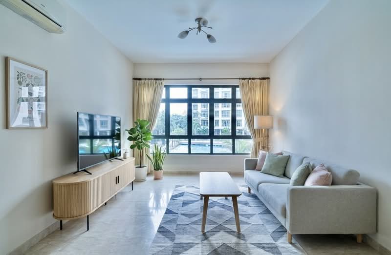 Carissa Park Condo, 2 Flora Drive, 3 Bedrooms, 1,324 sqft, Condominium For Sale, by Kat Ng 黄秀芳, 500105681 - Living Room - PropertyGuru.com.sg