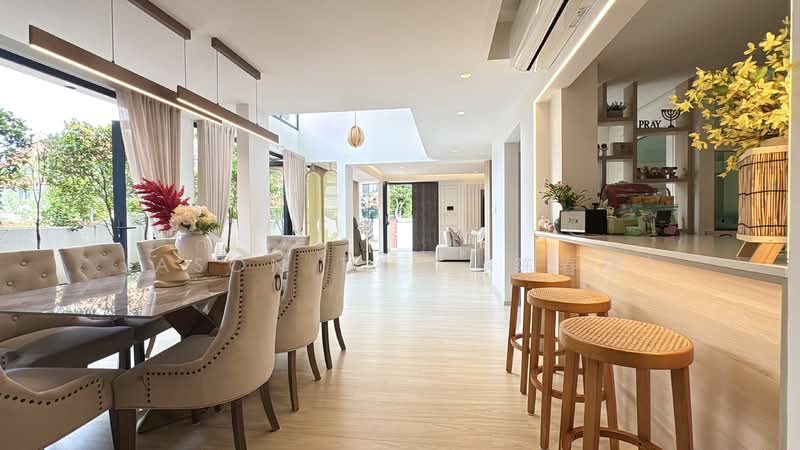 Rosyth Terrace, Rosyth Terrace, 7 Bedrooms, 4,200 sqft, Terraced House For Sale, by Jason Tan (陈春億), 500105710 - Dining Room - PropertyGuru.com.sg