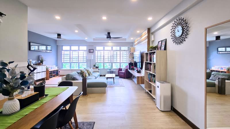 443C Fajar Road, 443C Fajar Road, 3 Bedrooms, 1,216 sqft, HDB Flat For Sale, by Farah Ali, 500105731 - Living Room - PropertyGuru.com.sg