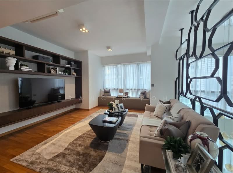 One Shenton, 1 Shenton Way, 4 Bedrooms, 5,242 sqft, Condominium For Sale, by Francis Poh, 500105788 - Living Room - PropertyGuru.com.sg