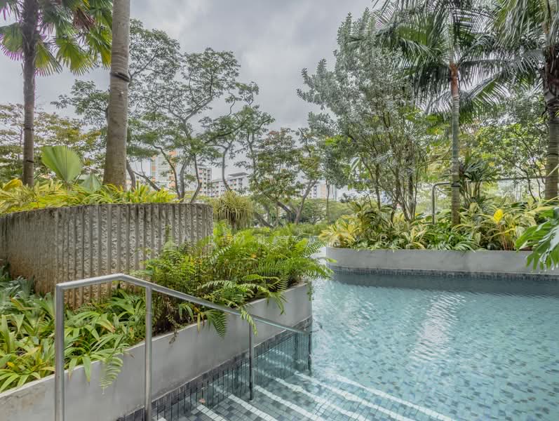 The Tre Ver, 60 Potong Pasir Avenue 1, 1 Bedroom, 495 sqft, Condominium For Rent, by Sharmiyla Ry, 500105811 - Pool - PropertyGuru.com.sg