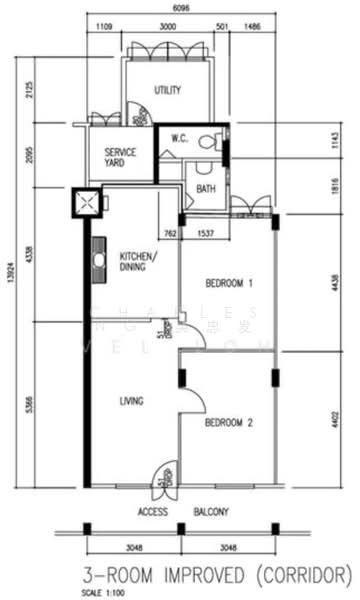6 Everton Park, 6 Everton Park, 2 Bedrooms, 775 sqft, HDB Flat For Sale, by Charles Ng 吳忠发, 500105838 - PropertyGuru.com.sg