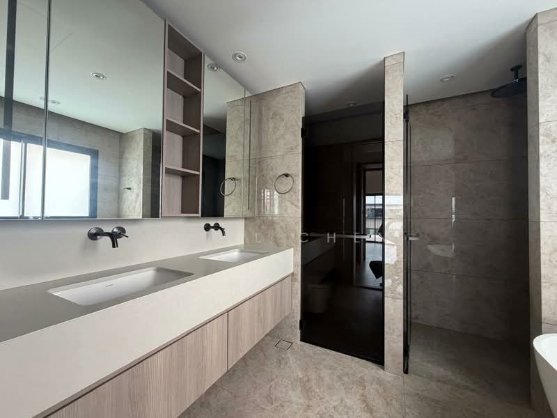 Opera Estate Brand New Freehold Corner Terrace, , 4 Bedrooms, 4,686 sqft, Corner Terrace For Sale, by Hazel Chen, 500105927 - Bathroom - PropertyGuru.com.sg