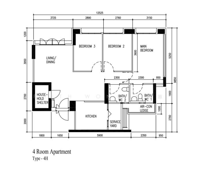 70A Telok Blangah Heights, 70A Telok Blangah Heights, 3 Bedrooms, 1,001 sqft, HDB Flat For Sale, by Faith Wong 王蕙蕙, 500105961 - PropertyGuru.com.sg
