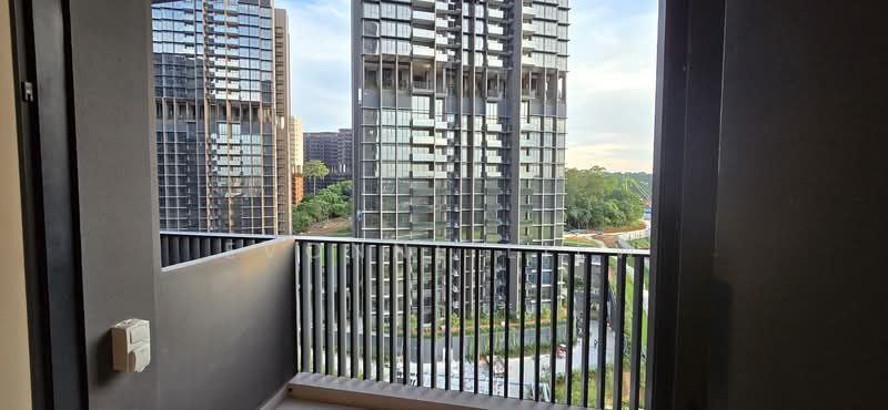 Lentor Modern, Lentor Central, 1 Bedroom, 527 sqft, Condominium For Rent, by Evonne Liew, 500106054 - Balcony - PropertyGuru.com.sg