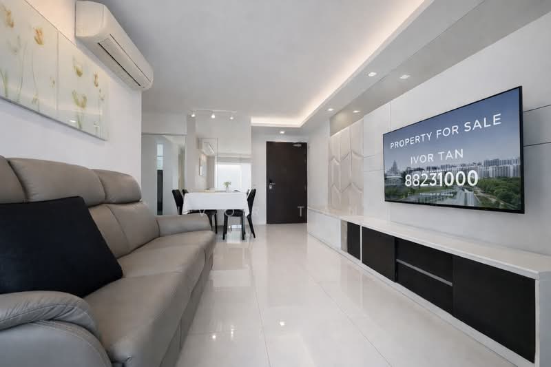 273A Bishan Street 24, 273A Bishan Street 24, 3 Bedrooms, 1,023 sqft, HDB Flat For Sale, by Ivor Tan, 500106065 - Living Room - PropertyGuru.com.sg